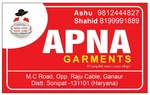 Business logo of Apna Garments
