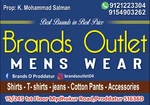 Business logo of Brands Outlet mens wear