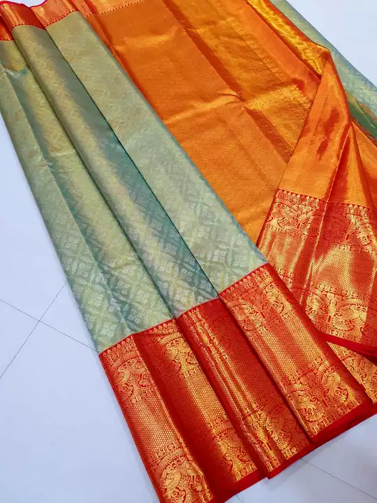 Pure Kanchipuram silks sarees uploaded by Sharada silks on 12/12/2022