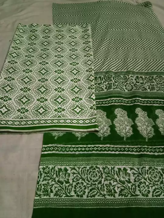 Post image *"Pure Cotton Fabric Full Suit With Dupatta"*
Price *550"* 💰