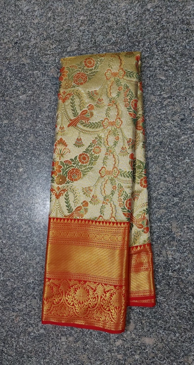 Pure Kanchipuram uploaded by Sharada silks on 12/12/2022