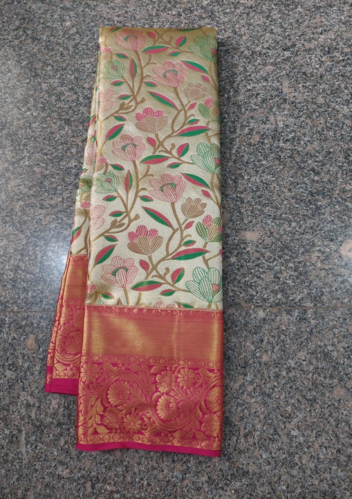 Kanchipuram tissue silks sarees uploaded by Sharada silks on 12/12/2022