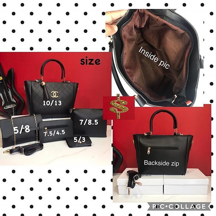 Hand bags combo uploaded by Dhani online shopping mart on 7/3/2020