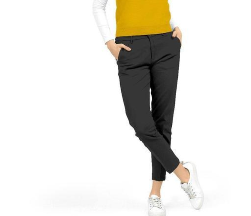 Pretty pant trouser black for women uploaded by business on 12/12/2022