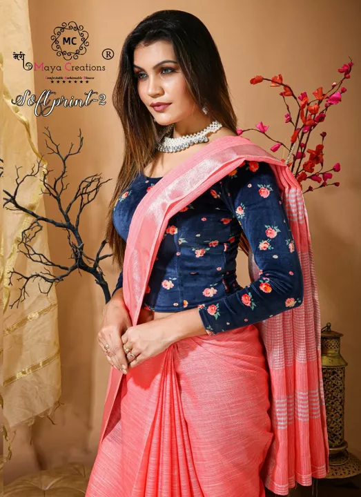 Maya creations soft print 2 uploaded by Aanchal matching on 12/12/2022