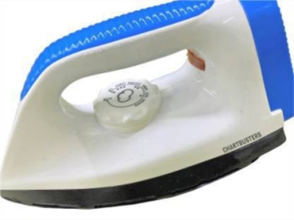 chartbusters LONG LIFE Non-stick Compact Superior Quality light weight - 750 W Dry Iron  uploaded by Mall95store on 12/12/2022