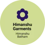 Business logo of Himanshu garments