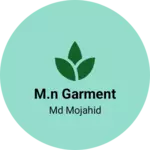 Business logo of M.n garment