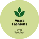 Business logo of Anara fashions