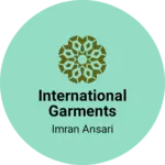 Business logo of International Garments