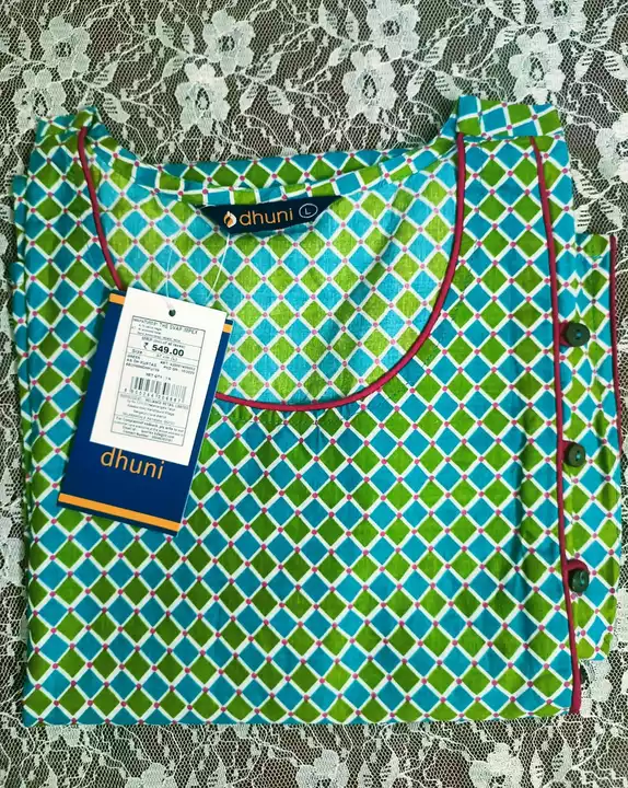 Cotton and rayon surplus kurti uploaded by Wildflowers on 12/13/2022