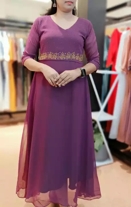 Georgette kurti  uploaded by business on 12/13/2022