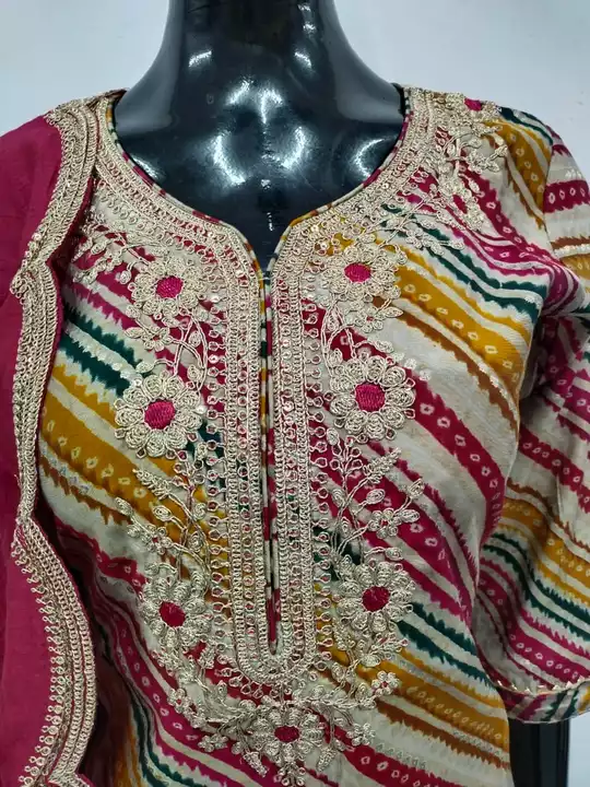 Ethnic Wear Top Pant Dupatta Set  uploaded by Bijalee on 12/13/2022