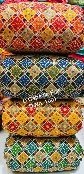 D capsule foil print  uploaded by Shree Ganesh Fabric on 12/13/2022