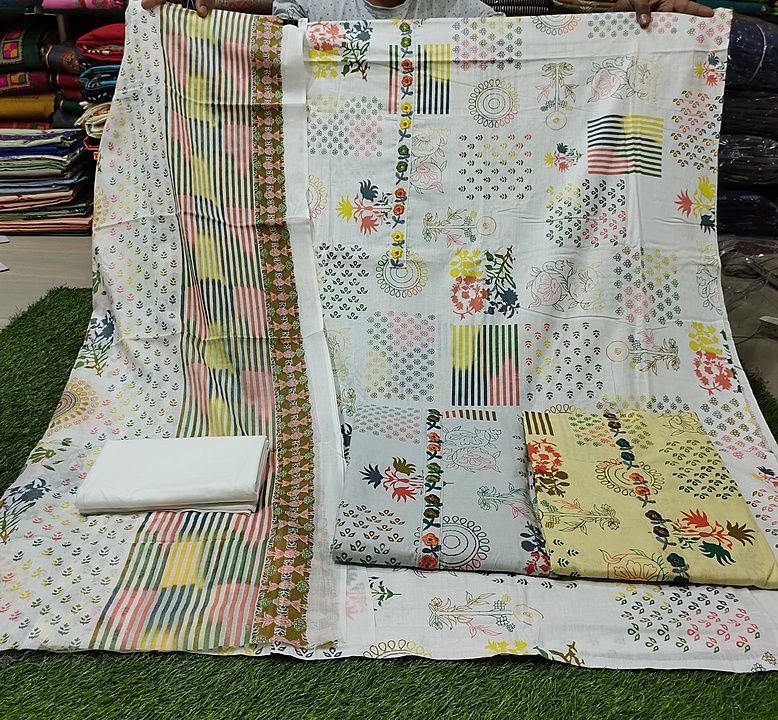 Pure Cotton printed uploaded by Kunal Textiles on 1/31/2021