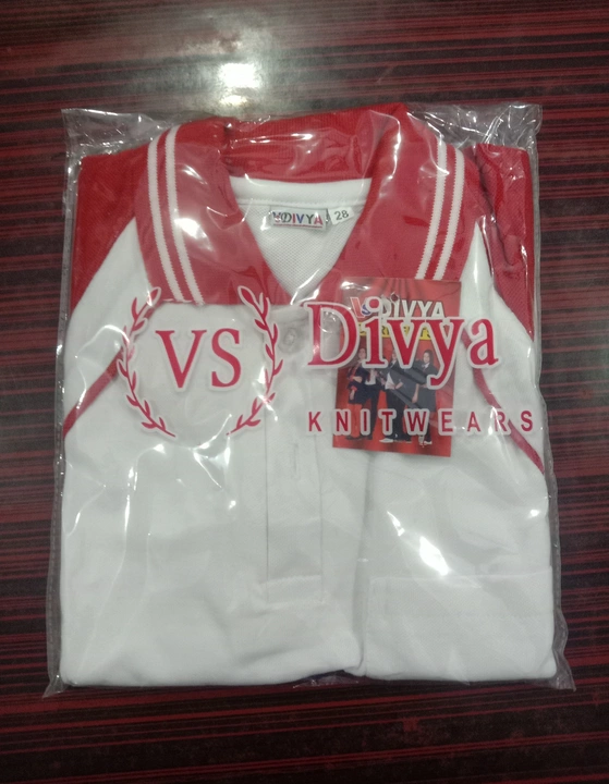# school uniform t-shirt.... uploaded by VS Divya knitwears & Hosiery on 12/13/2022