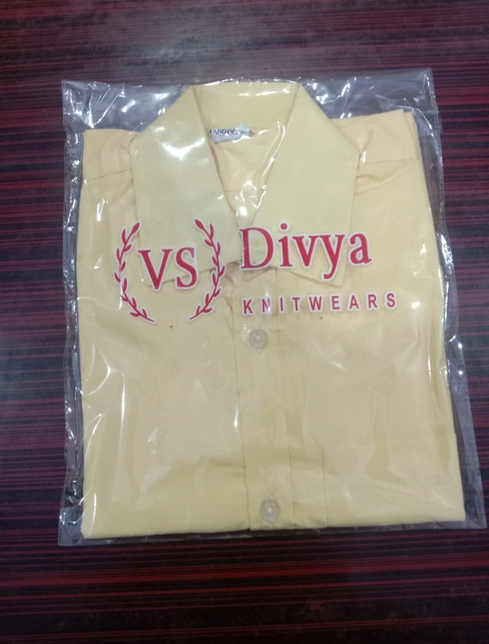 # School or commercial uniform Dress.. shirt.. uploaded by VS Divya knitwears & Hosiery on 12/13/2022