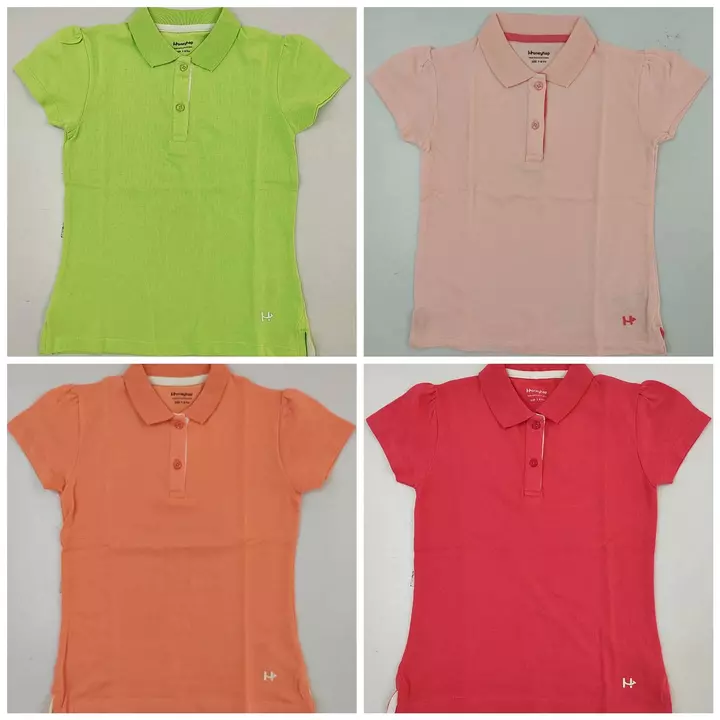 Girls pique polo t shirt uploaded by Pebble Apparel Sourcing on 12/13/2022