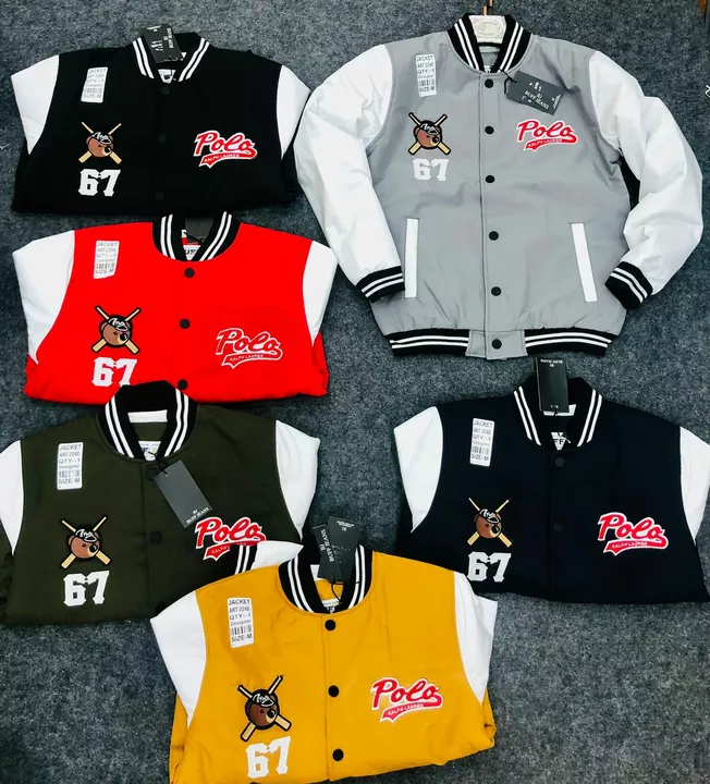 ,VARSITY FUR JACKET 
SUPERB DEMAND ARTICLE 
M to xxl
6 colours
🔥👇🔥❤️❤️❤️ uploaded by N SQUARE GARMENTS on 12/13/2022