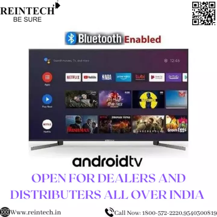 Reintech LED TV's with Bluetooth Enabled. uploaded by Reintech Electronics Pvt Ltd. on 12/13/2022