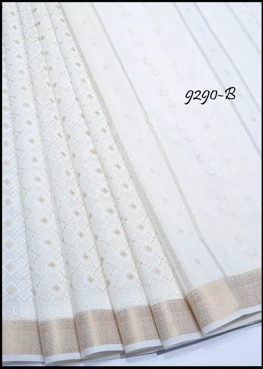 White sarees available  uploaded by Wildflowers on 12/13/2022
