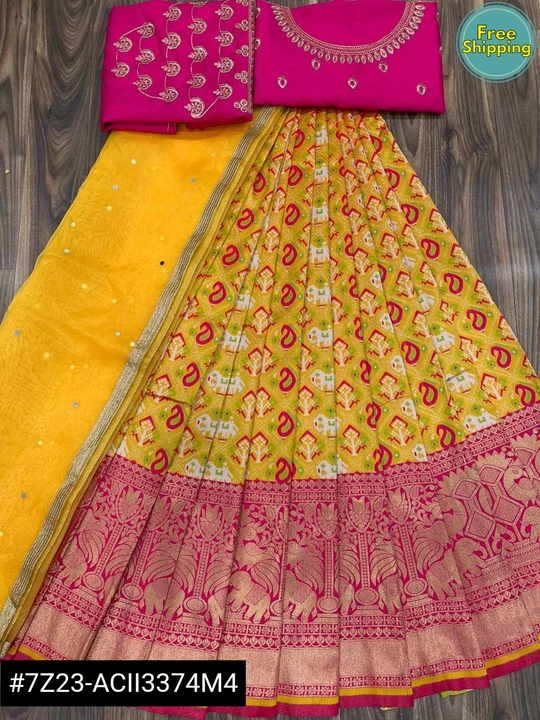 Half saree  uploaded by Dhaarmi Fashion on 12/13/2022