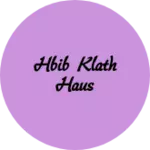 Business logo of Hbib klath haus