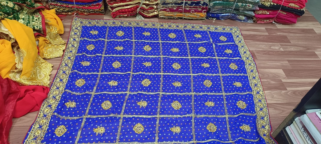 embroidery work saree  uploaded by business on 12/13/2022