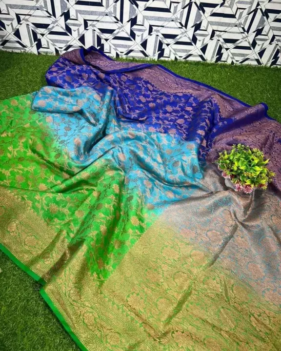 Semi Georgette soft silk sarees  uploaded by business on 12/13/2022