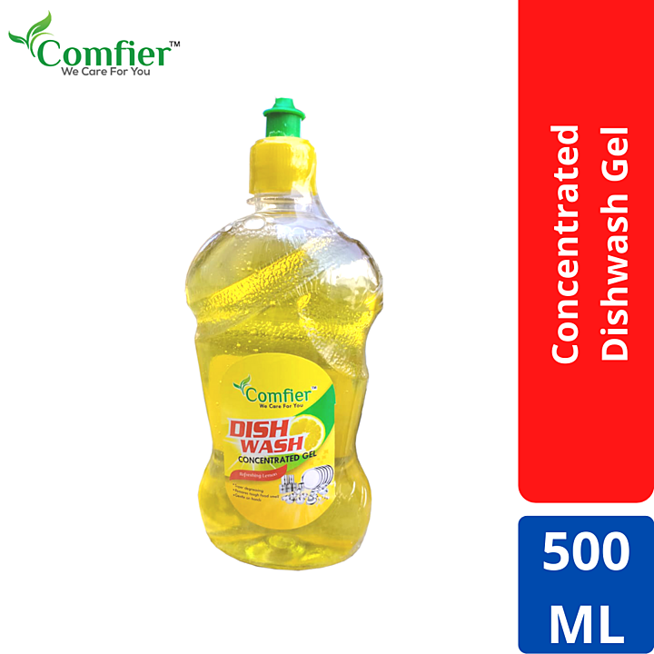 Comfier Concentrated Dishwash Gel 500 ML uploaded by Comfier Selfcare Solutions Pvt Ltd on 2/1/2021
