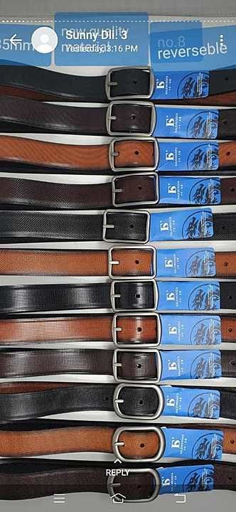 Genuine Leather Belts. uploaded by business on 7/3/2020