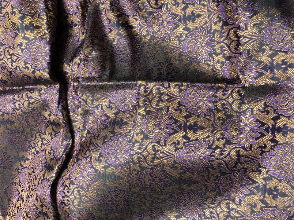 Handloom Brocade silk Fabric uploaded by Fiza Silk Exports on 12/13/2022
