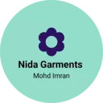 Business logo of Nida garments