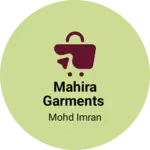Business logo of Mahira garments