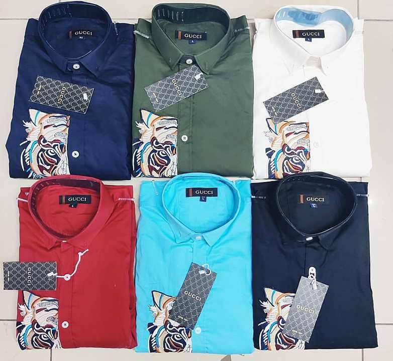 Men's First copy Branded shirts uploaded by Festive fav on 2/1/2021