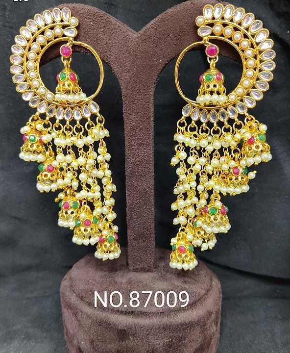 Earrings uploaded by The bhatiya collection on 2/1/2021