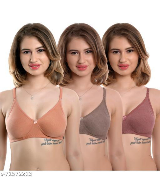 Mold bra combo pack of 3 piece  uploaded by VK FASHION on 12/13/2022