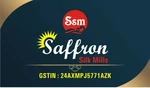Business logo of saffron silk mills