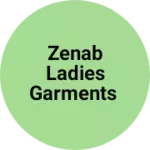 Business logo of Zenab ladies garments