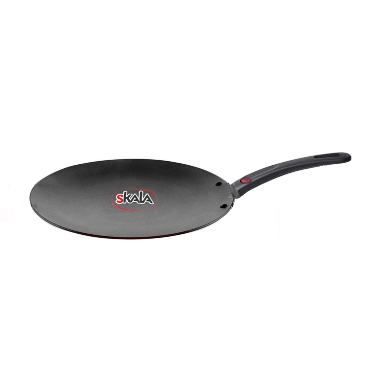 Skala Hard Anodised Concave Tawa with Detachable Handle (Non-Induction Base) uploaded by Pioneer Homes on 12/14/2022