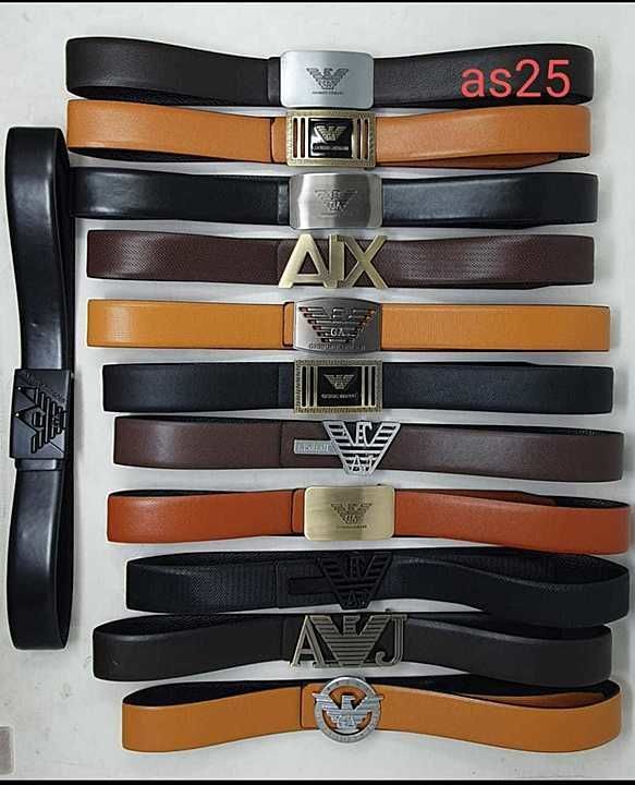 Branded Leather Belts. uploaded by The Next Store on 7/3/2020
