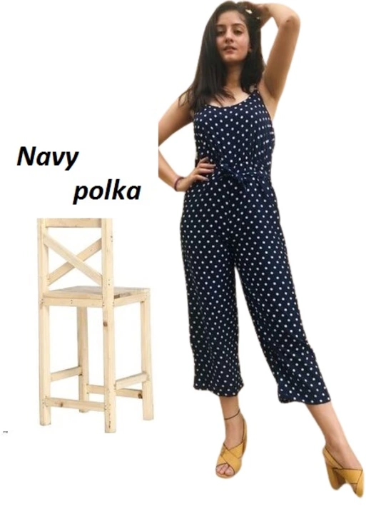 Women polka jumpsuit Navy uploaded by Mam and You on 12/14/2022