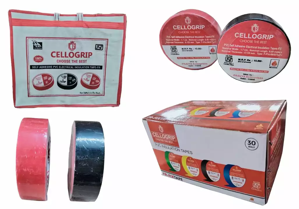 Product image of Pvc Insulation Tape Electrical tape, price: Rs. 135, ID: pvc-insulation-tape-electrical-tape-e501dfad