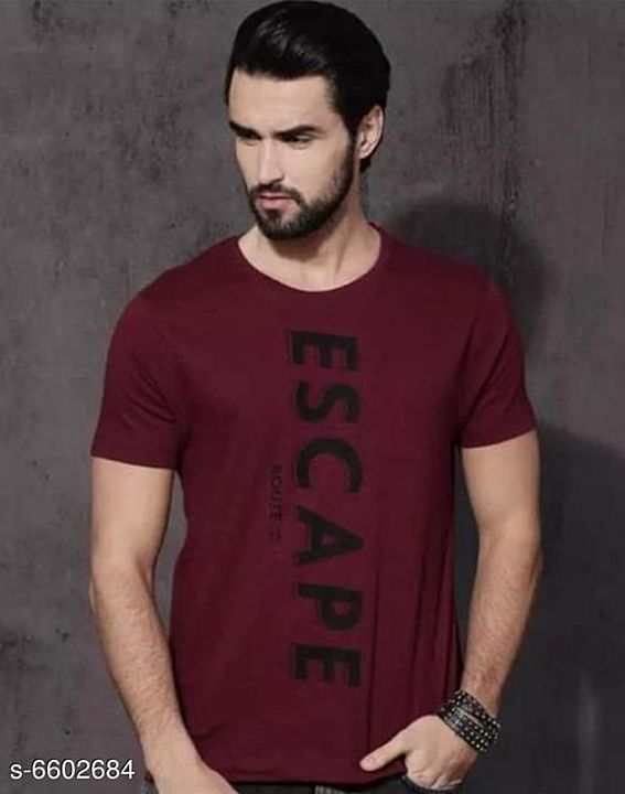 Mens cotton tshirt  uploaded by business on 7/3/2020