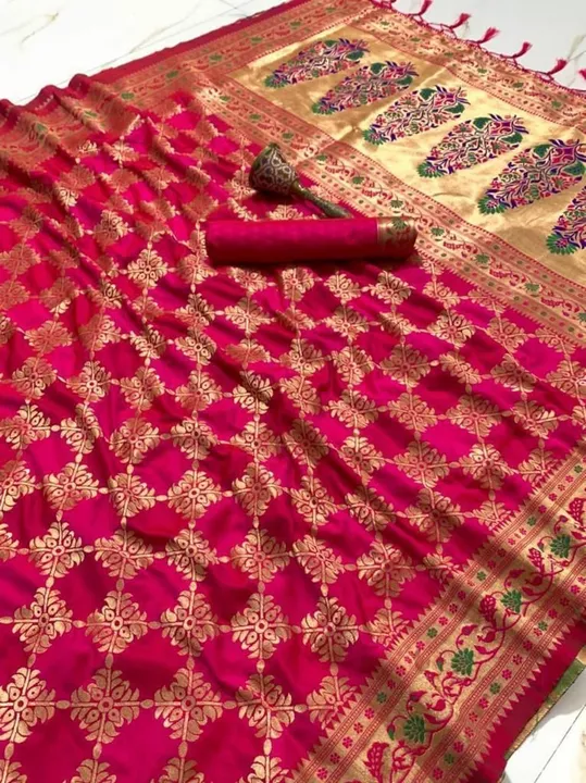 Pure silk sarees uploaded by Suyukti fab on 12/14/2022