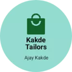 Business logo of Kakde tailors