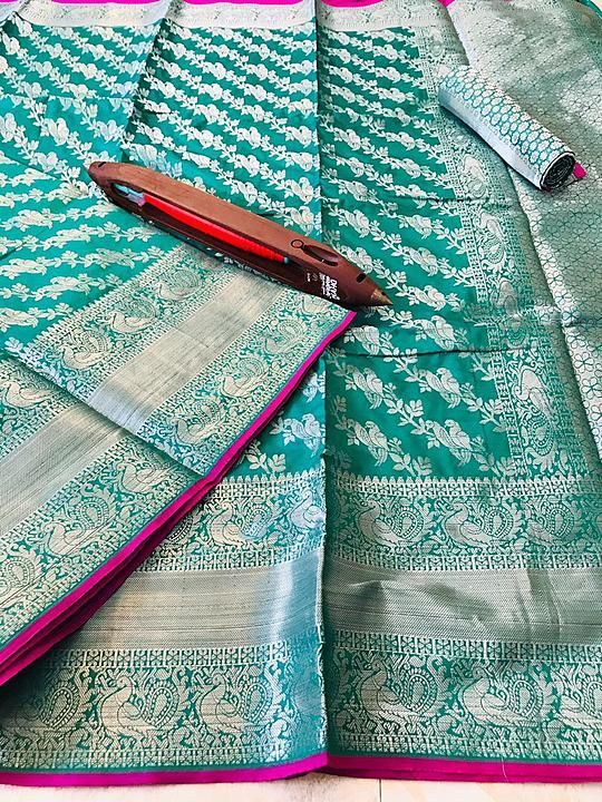 Saree silver perrot uploaded by business on 2/1/2021