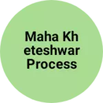 Business logo of Maha kheteshwar process balotra