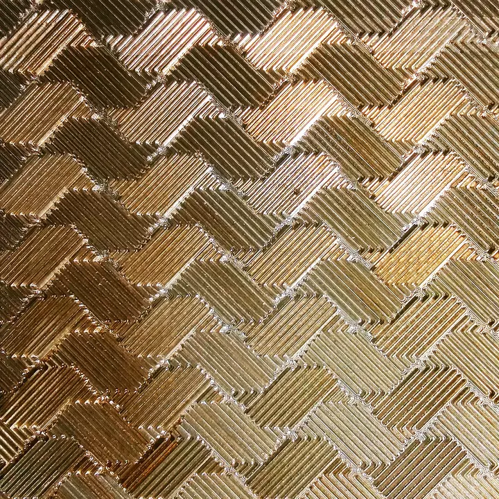 Post image Texture embossing die made of brass, for use in leather products like footwear, handbags, laptop bags, purses, jackets, wallets  etc.