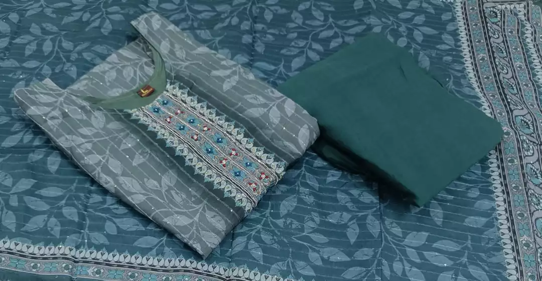 Designer 3 pis uploaded by Guru kripa textiles on 12/14/2022